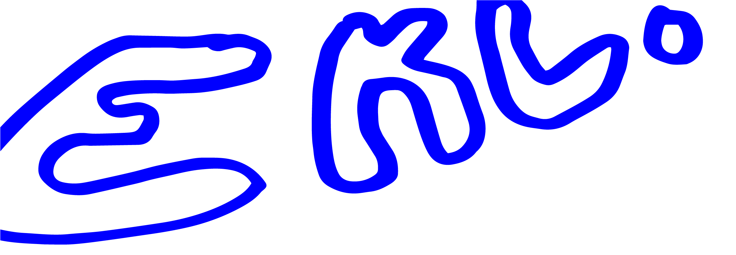 graffiti style logo shadow